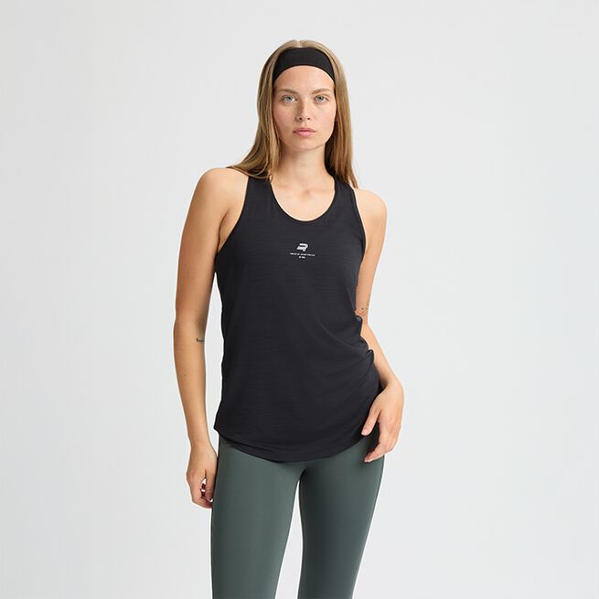 Motion Racerback Linne Svart