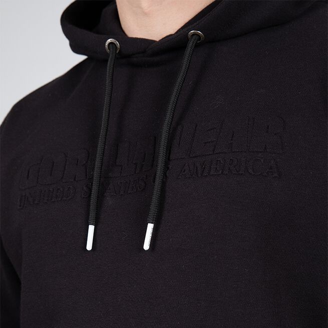 Gorilla Wear Crowley Oversized Men's Hoodie, Black