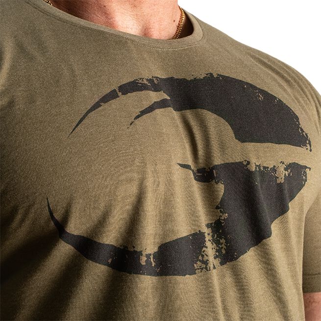 Cadet Tee, Army Green Melange