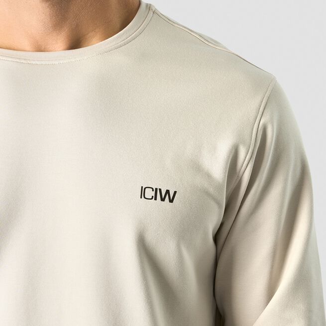 ICANIWILL Stride Sweatshirt, Light Grey