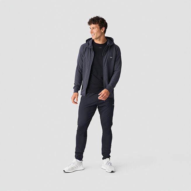 Zip Hoodie Grå