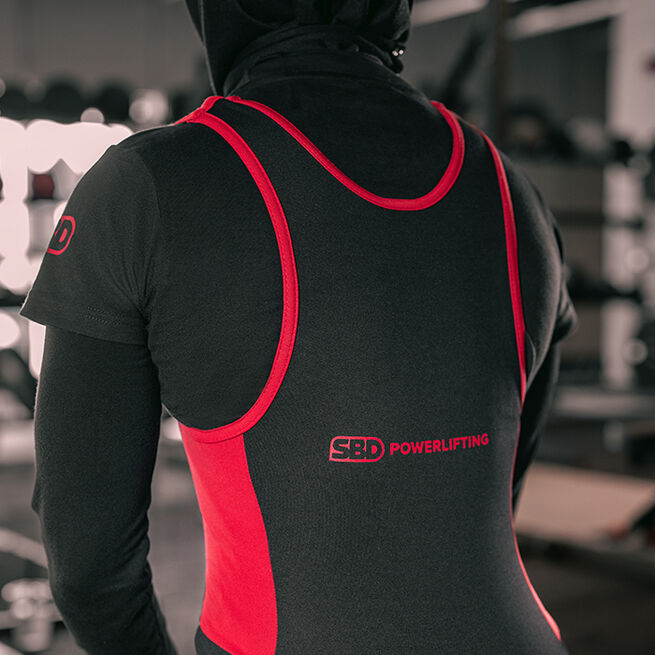 SBD Original Tyngdlyftningstrikå Dam Powerlifting Singlet Full Length