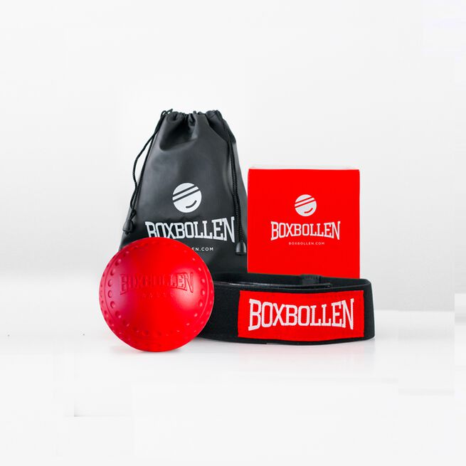 Boxbollen Träningsboll Röd