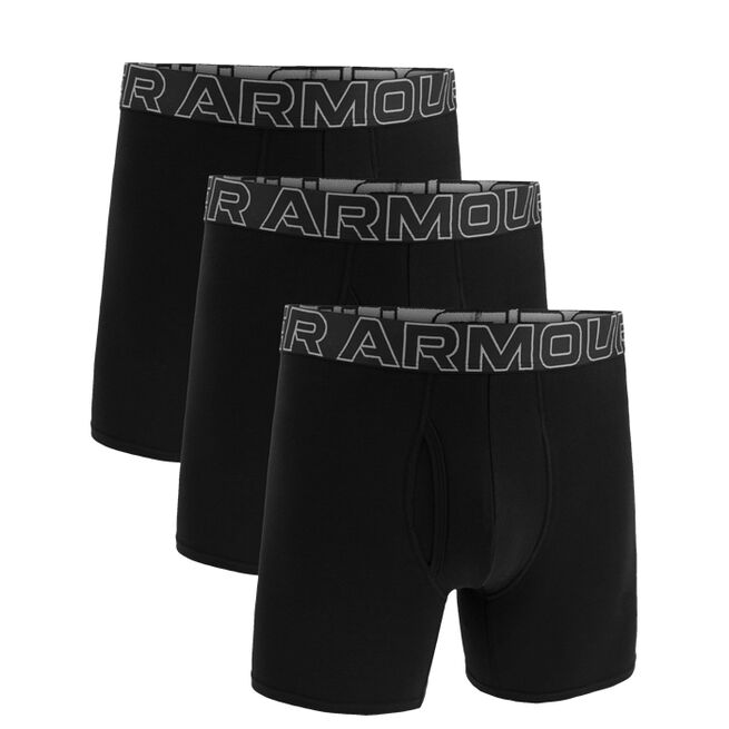 Performance 6in Boxershorts 3-pack Svart
