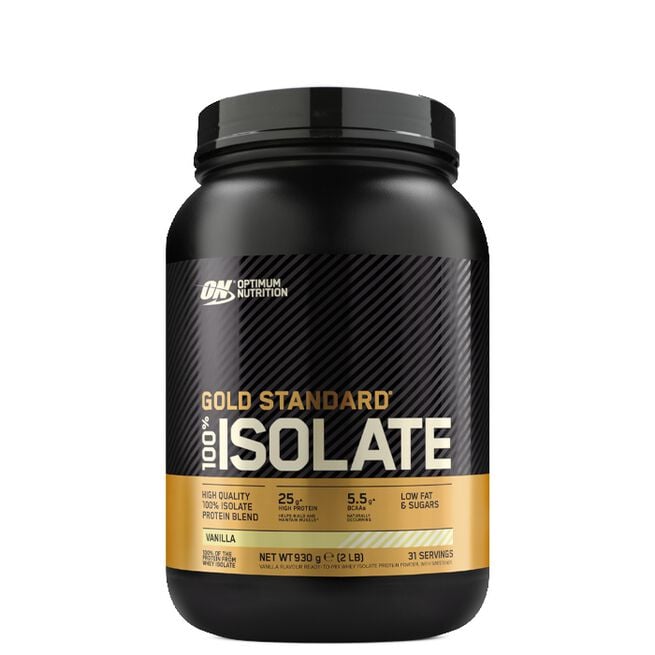 Gold Standard 100% Isolate Vassleproteinisolat 930 g Vanilla