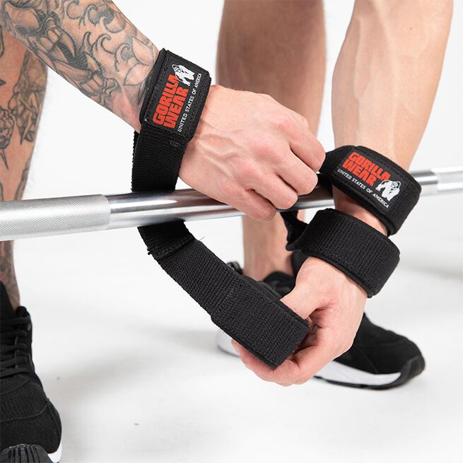 Figure 8 Lifting Straps Svart