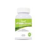 Vitamin D3-K2+Coconut Oil, 90 kapslar 