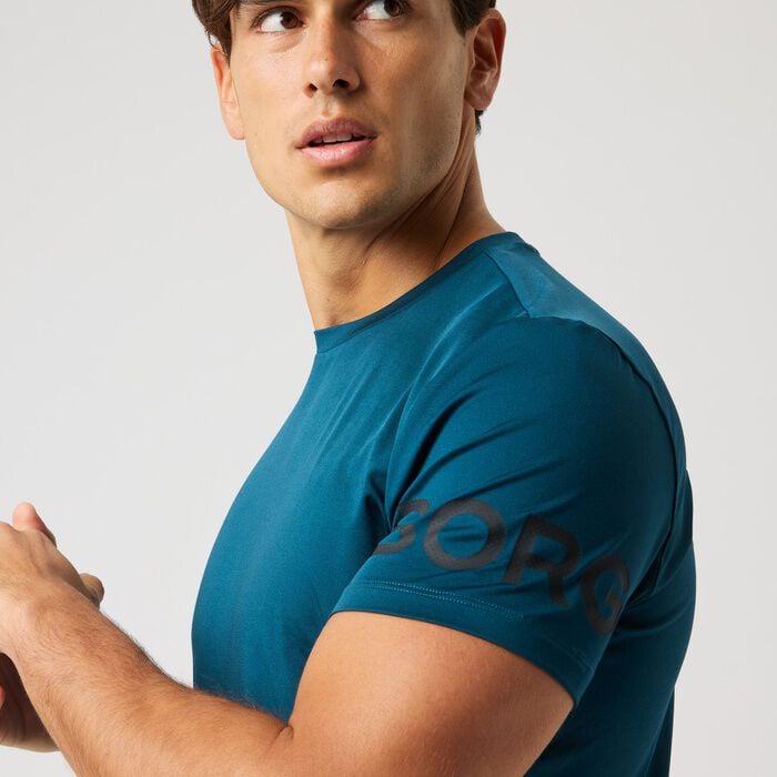 Borg T-shirt Bl&aring;
