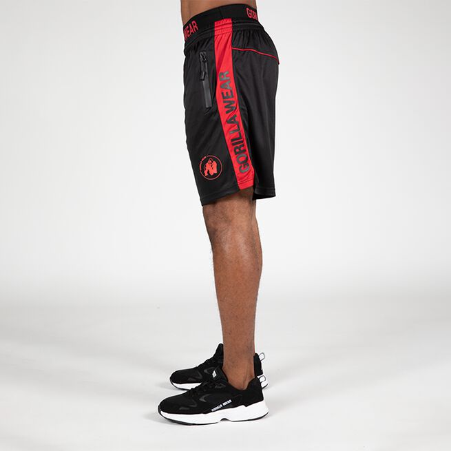 Atlanta Shorts, Black/Red