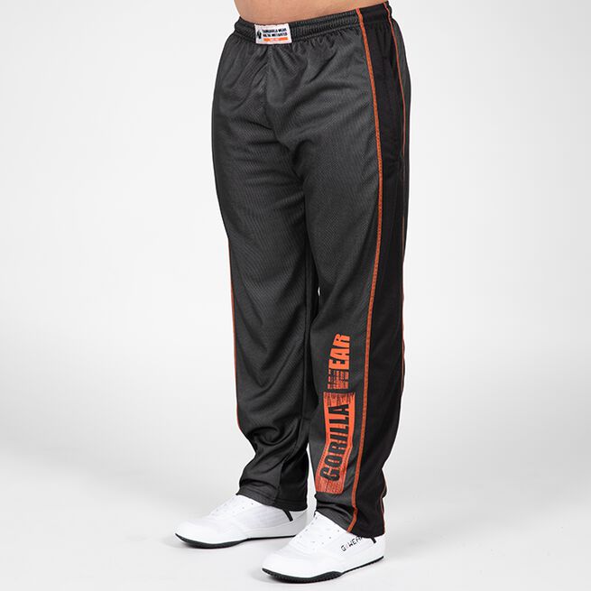 Wallace Mesh Pants, Grey/Orange