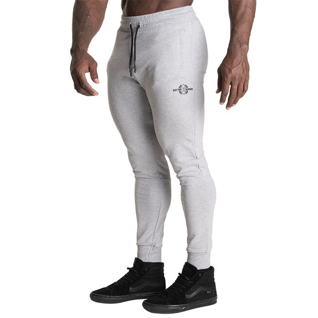 Tapered Joggers V2, Light Grey Melange