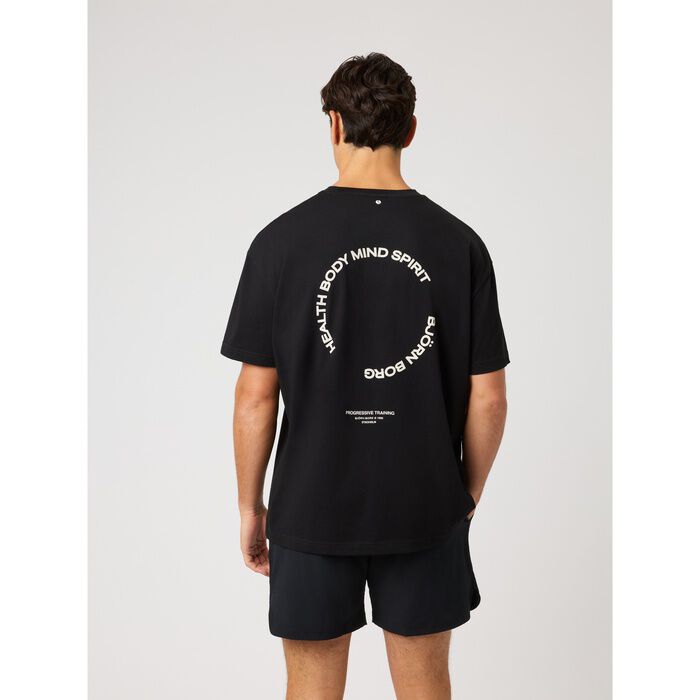Borg Gym Oversized T-shirt Svart