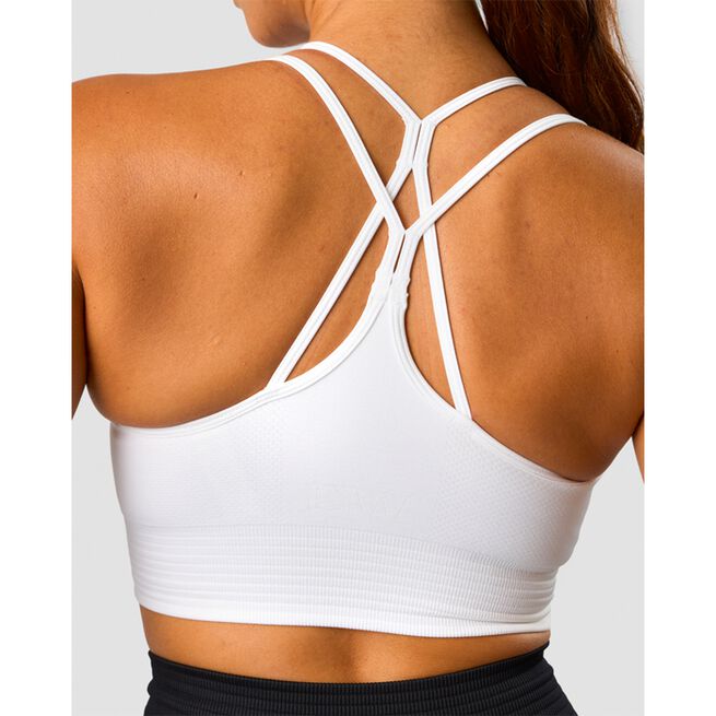 Define Seamless Sports Bra, White