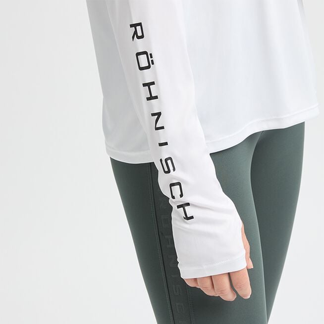 Team Logo Långärmad Vit