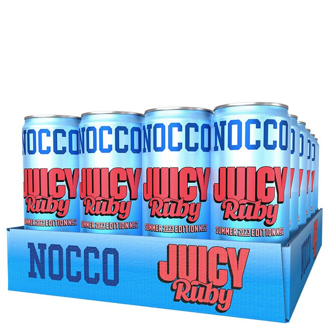 24 x NOCCO BCAA, 330 ml, Juicy Ruby