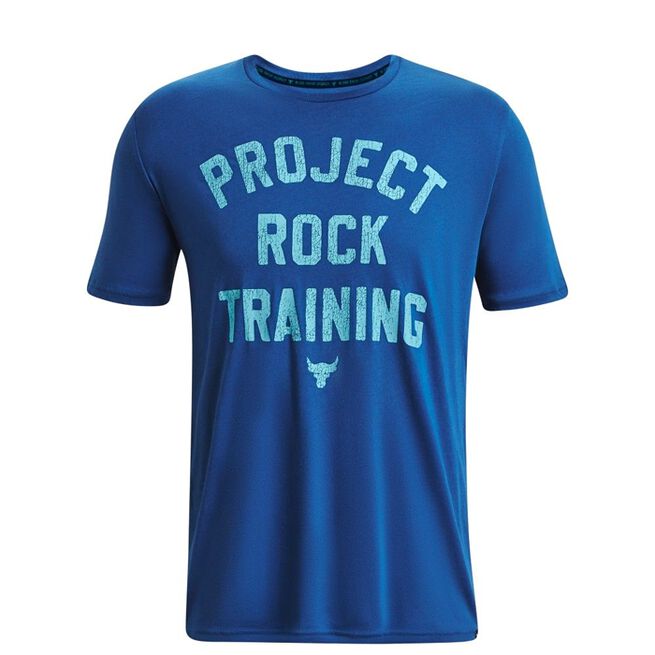 UA Project Rock Training SS, Blue Mirage