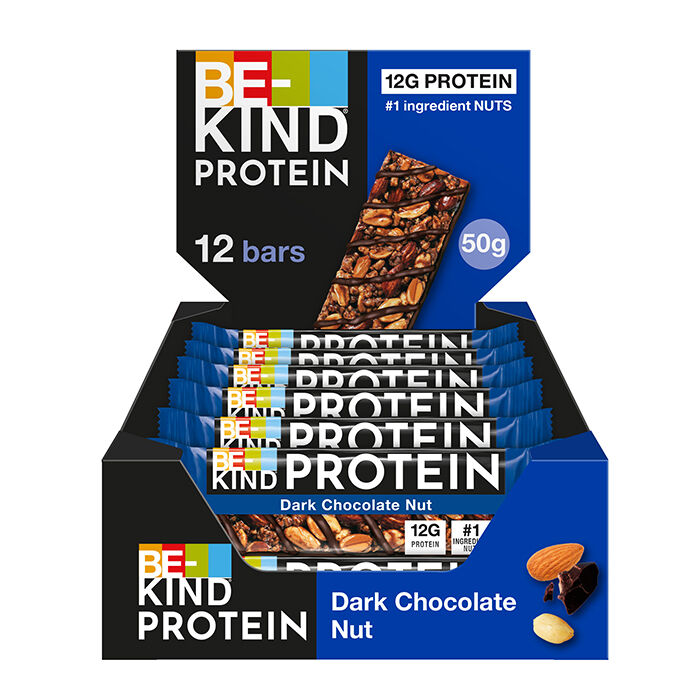 12 x BeKind Protein Bar 50 g Dark Chocolate Nut
