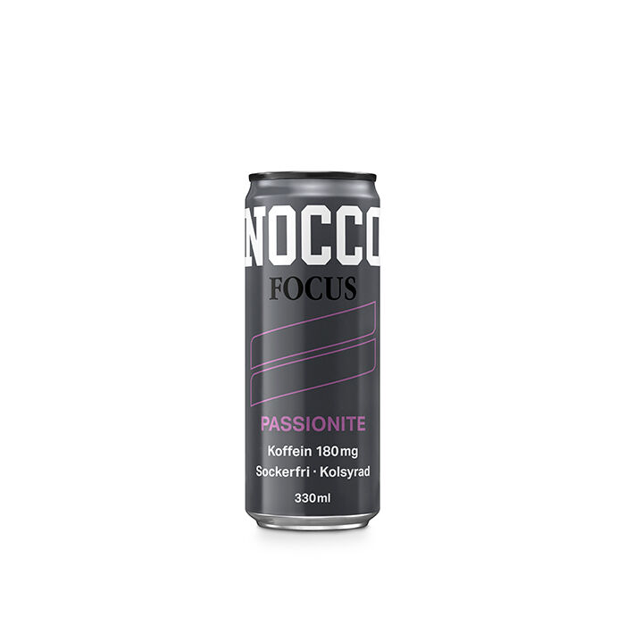 24 x NOCCO FOCUS, 330 ml, Nyhet v4 2026 Passionite