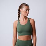 Pep Sport Bra, Moss Green, M