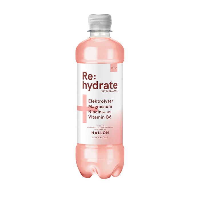 6 x Re:Hydrate 500 ml Hallon Hallon