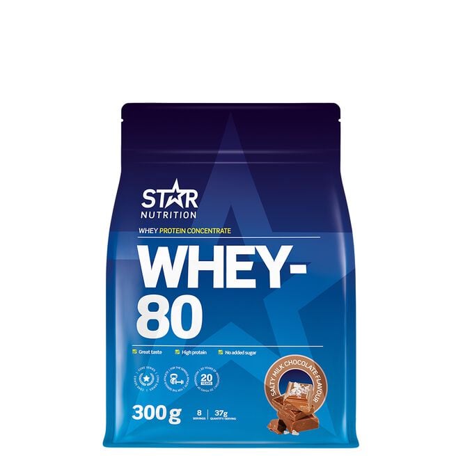 Whey-80 Vassleprotein 1 kg Salty Milk Chocolate