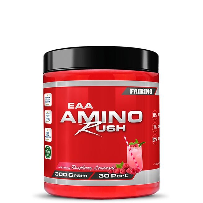Amino Rush, 300 g Raspberry Lemonade