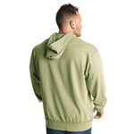 Washed Hoodie, Acid Washed Green, S 