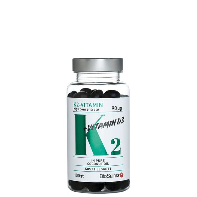 K2-vitamin 90 µg 100 kapslar
