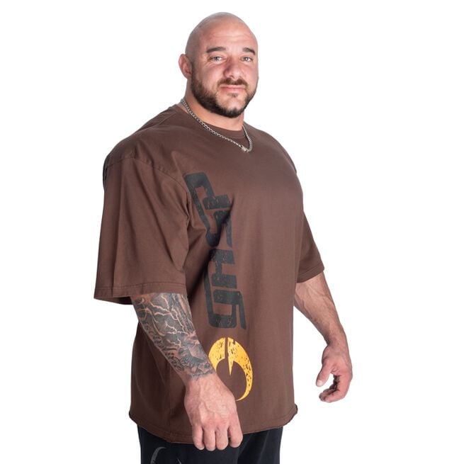 Iron T-shirt Brun