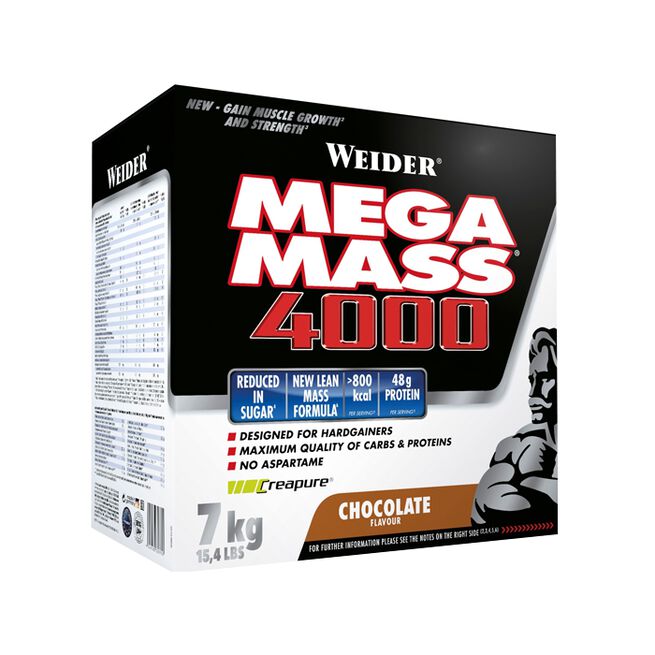 Mega Mass 4000, 7 kg, Choklad 