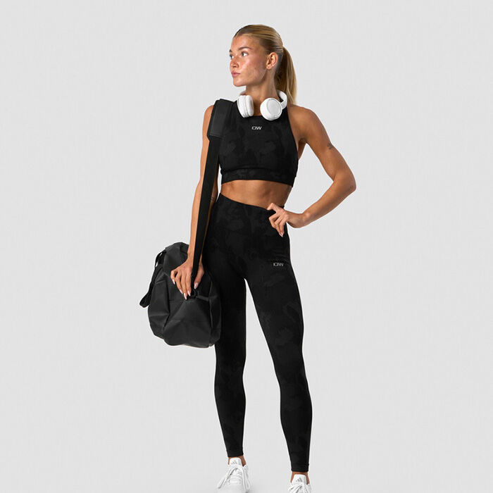 Camo seamless sports bra top