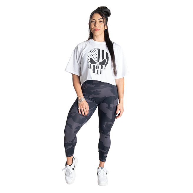 High Waist Leggings, Dark Camo