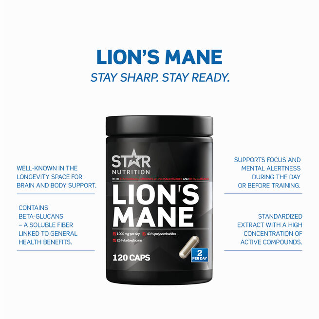 Lion's Mane 120 kapslar