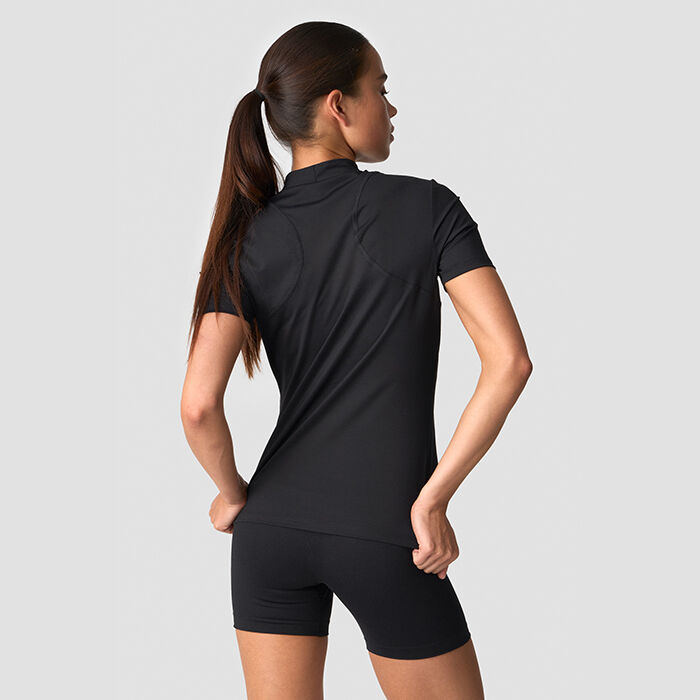 Contrast T-shirt Svart