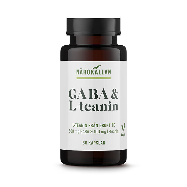 GABA + L-teanin 60 kapslar