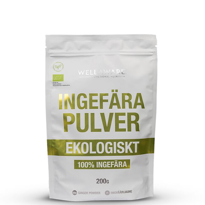 Wellaware Ekologiskt Ingefära 200 g