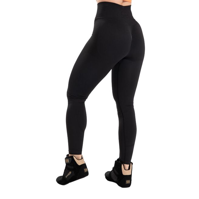 Olivia Seamless Leggings, Black
