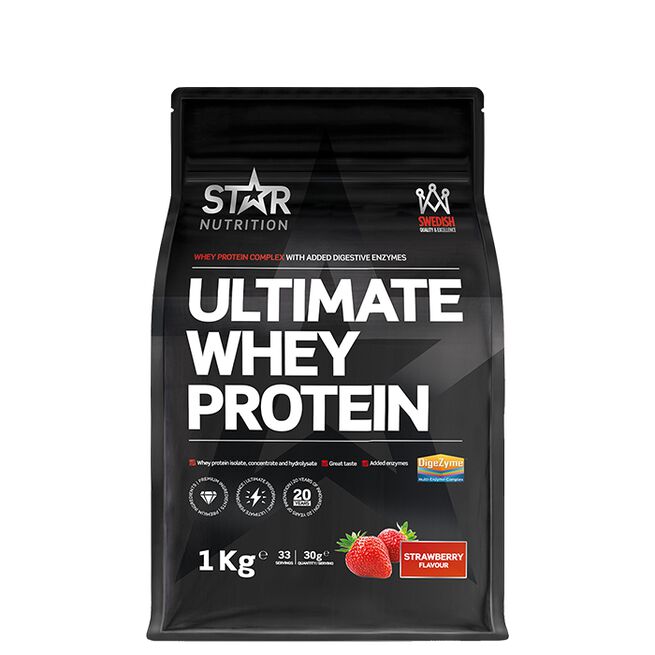 Star nutrition Ultimate whey protein Strawberry