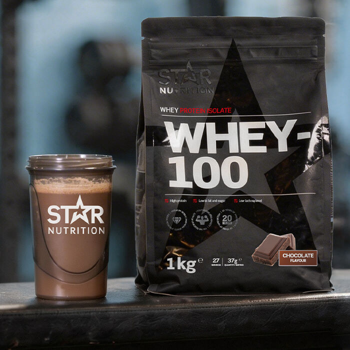 Whey-100 Vassleprotein 1 kg Choklad