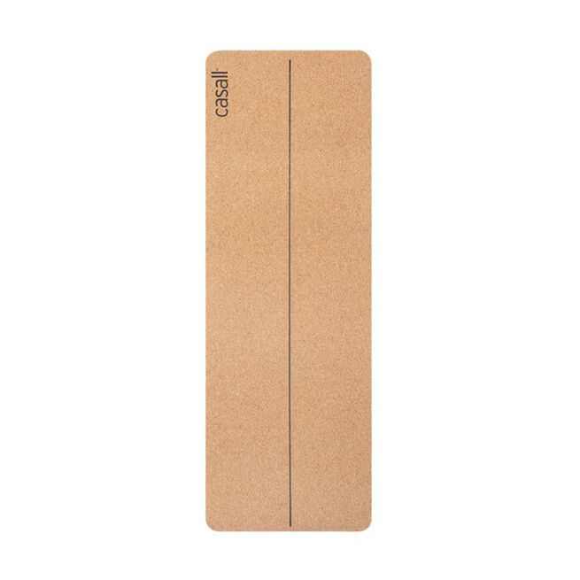 Yoga Mat Natural Cork 5mm, Natural Cork/Black 