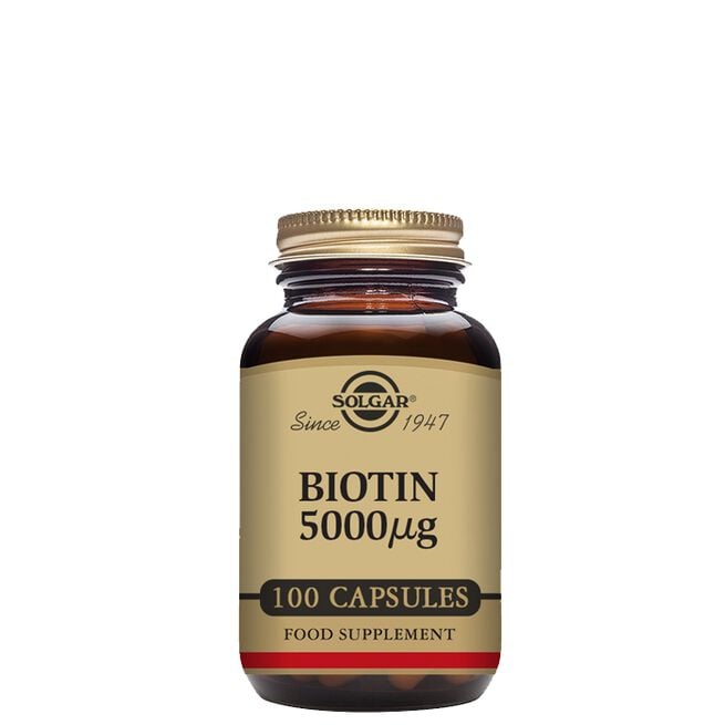 Biotin 5000 mcg 100 kapslar