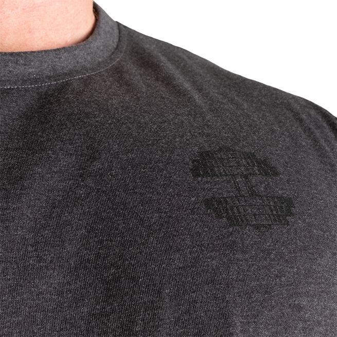 Union Iron Tee, Dark Grey Melange