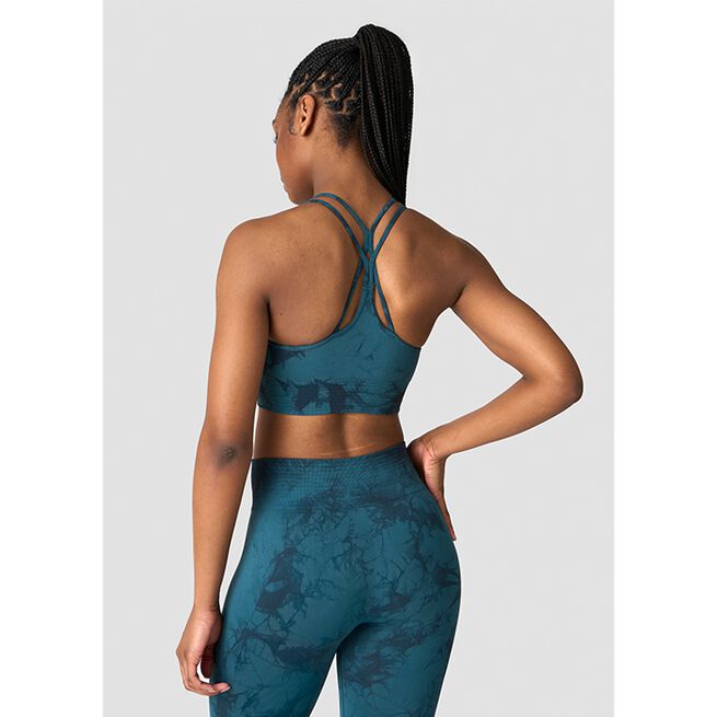 Define Seamless Tie Dye Sport-bh Turkos