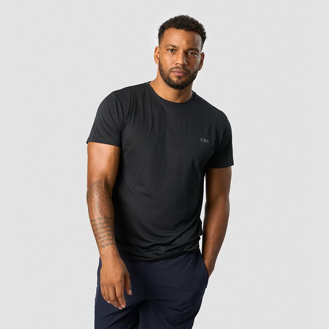 ICANIWILL Ultimate Training Tee, Black