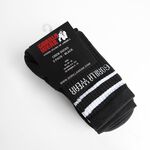 Gorilla Wear Crew Socks 2-Pack, Black