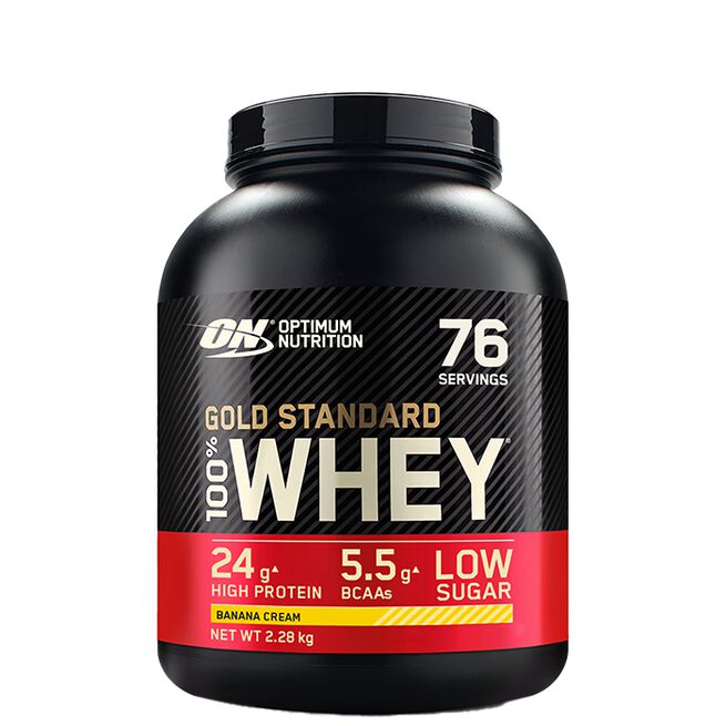 100% Whey Gold Standard Vassleprotein 2273 g Banana Cream