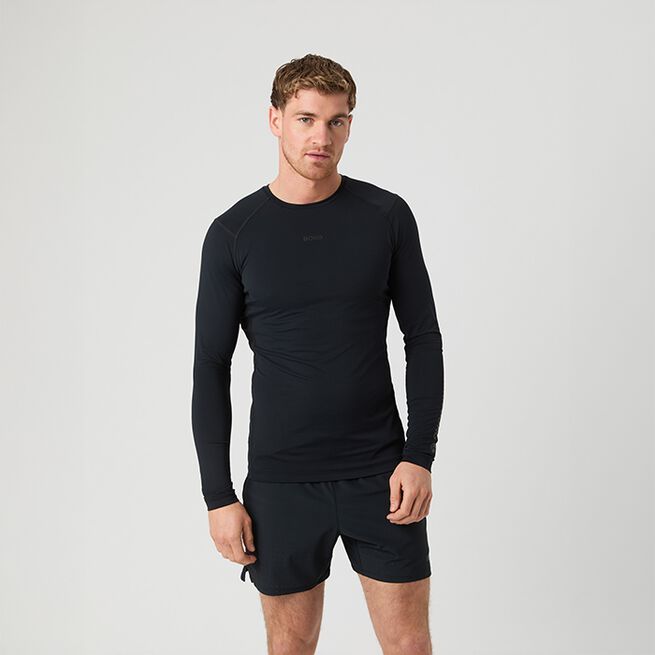 Soft Compression T-shirt Svart