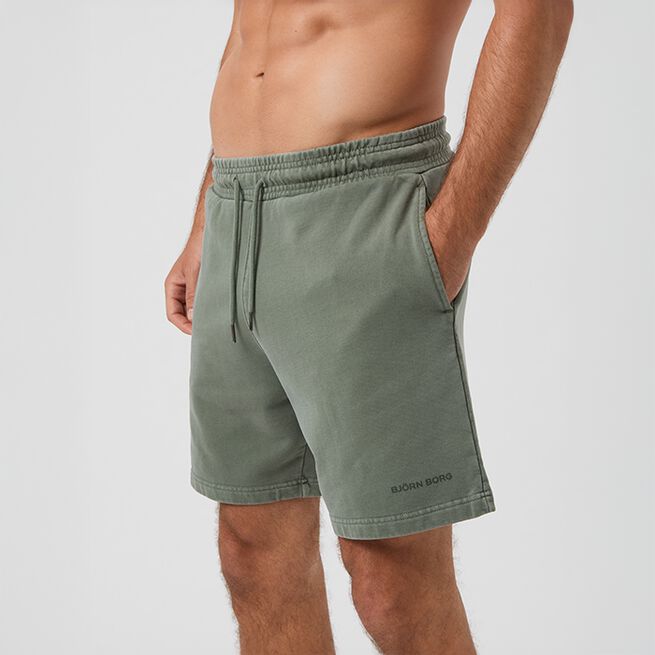 Oversized Shorts Grön