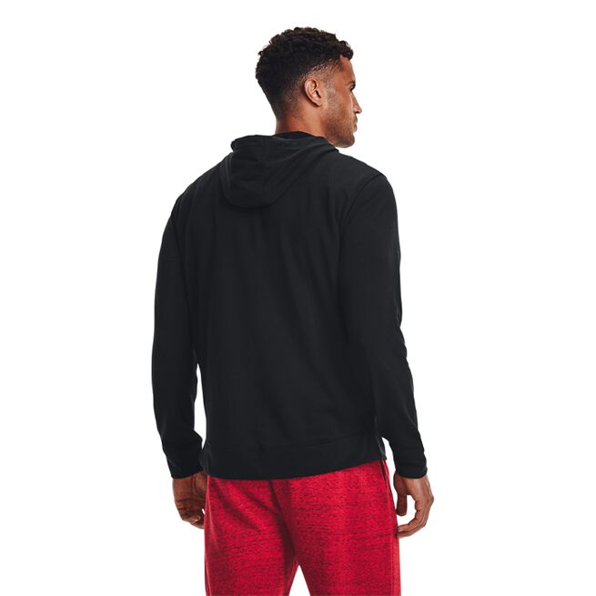 UA Rival Terry LC Full Zip, Black/Onyx White