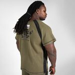 Gorilla Wear Augustine Old School Work Out Top, Army Green